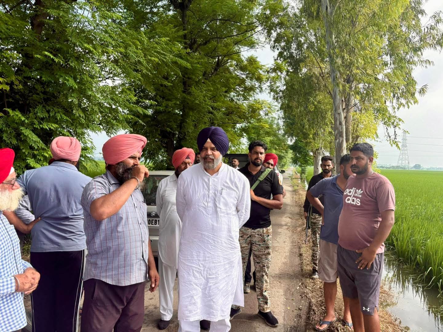 ਜੱਥੇਦਾਰ ਸੁੱਚਾ ਸਿੰਘ ਛੋਟੇਪੁਰ ਨੇ ਹੜ੍ਹ ਪ੍ਰਭਾਵਿਤ ਇਲਾਕਿਆਂ ਦਾ ਕੀਤਾ ਦੌਰਾ